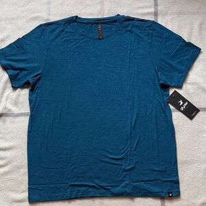Glyder Moroccan Blue Oliver Short Sleeve Tee Shirt